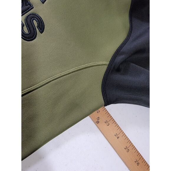 Men's Adidas Green & Black Hoodie - Medium - Picture 6 of 7